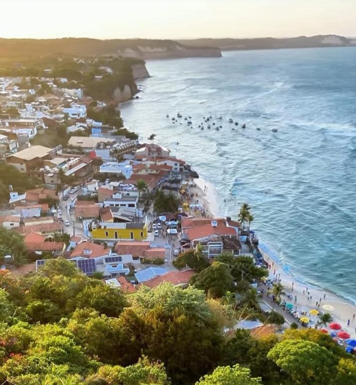 1 Coco Bambu Pipa Apto 1, A 200 M Da Praia E A 100 M Do Centro Da Cidade Praia de Pipa Dış mekan fotoğraf